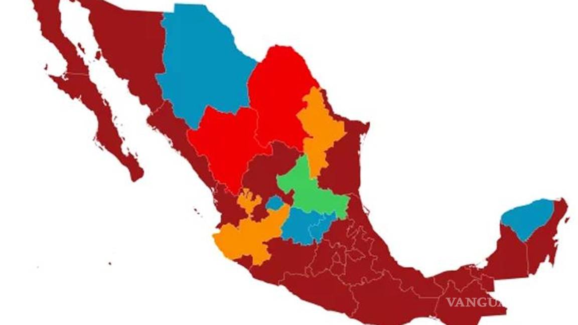 $!Morena y aliados ya gobiernan en 22 estados... Así queda el mapa electoral rumbo a 2024