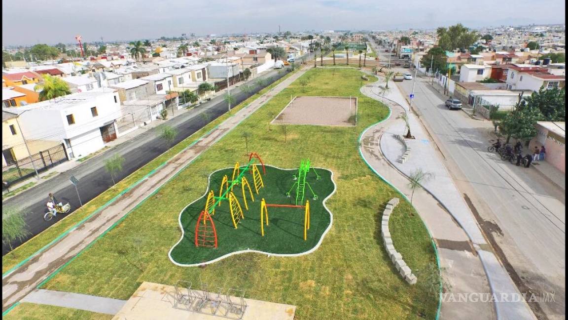 Acondicionan más espacios a la Línea Verde de Torreón