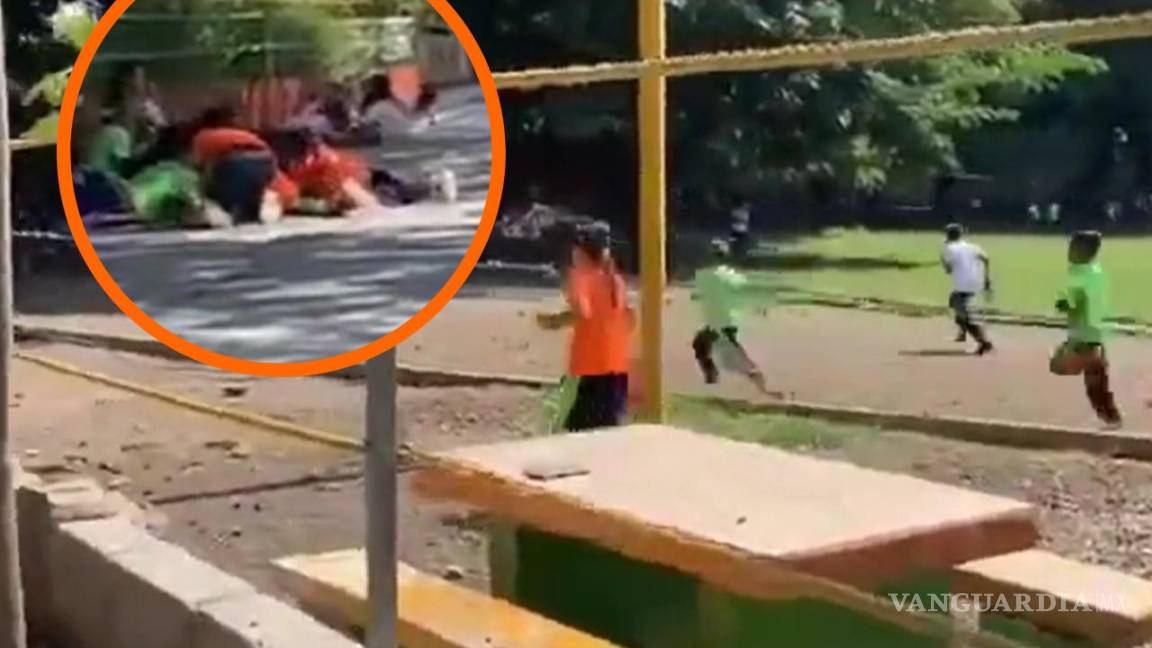 ‘Pecho tierra, al suelo’; Balacera aterroriza a alumnos de escuela primaria en Morelos (video)