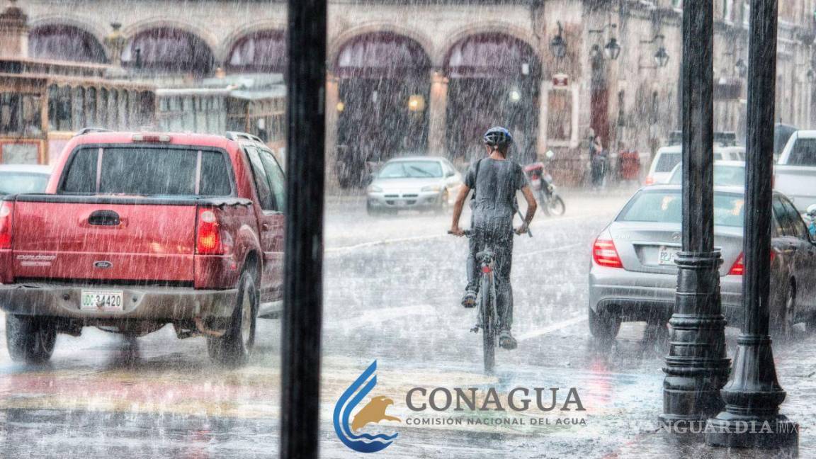 Que no se arruine tu fin de semana... Conagua pronostica lluvias en estas regiones de México