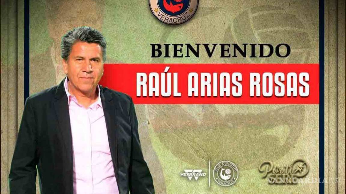 Raúl Arias llega a 'salvar' al Veracruz