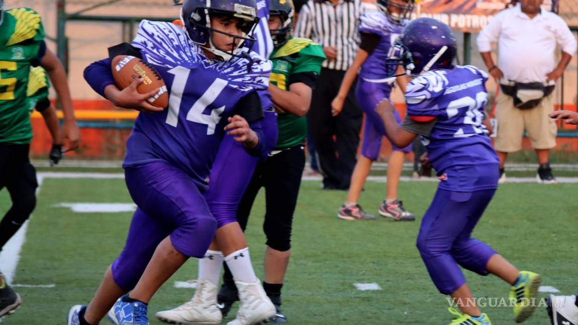 $!Las ofensivas de las Águilas Moradas no pudieron anotar en ninguna de las tres categorías.