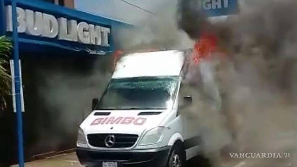 Arrecia violencia a Ciudad Victoria: queman camiones y balean instalaciones de Grupo Bimbo