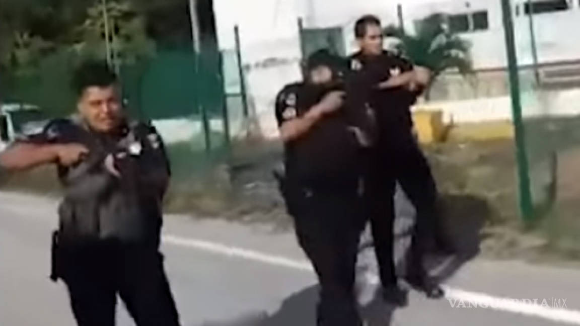 Difunden video de enfrentamiento en caseta de cobro en Tabasco
