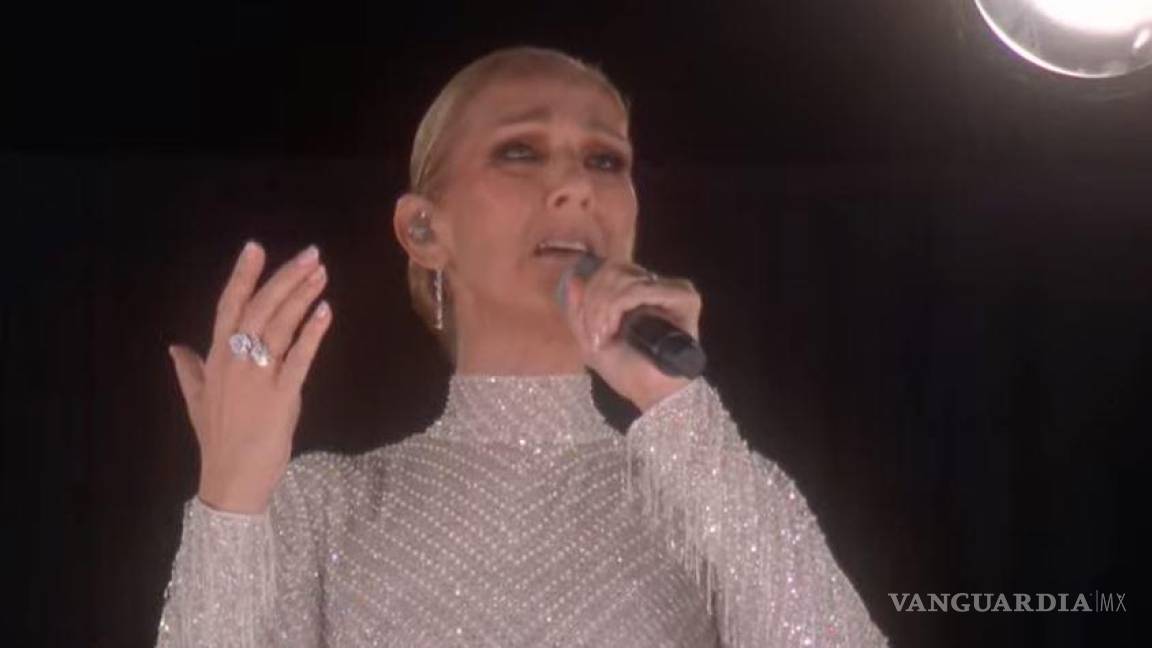¡Cantó desde la Torre Eiffel! Cierra Céline Dion con emotivo show la Ceremonia de Inauguración de los Juegos Olímpicos
