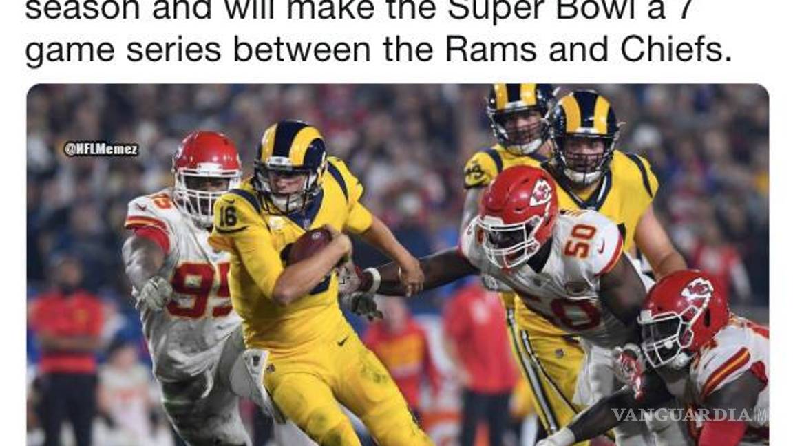 $!Los memes del juego entre Rams y Chiefs que no se pudo jugar en México