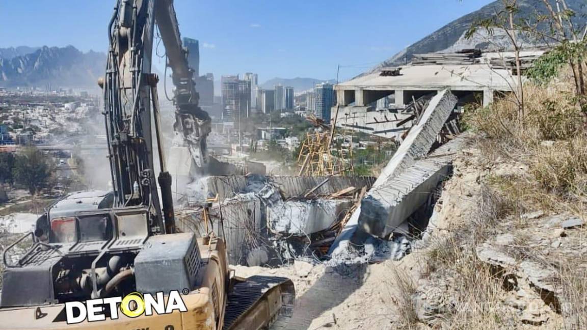 $!La demolición ordenada ilegalmente por el ex Alcalde Miguel Treviño de Hoyos en perjuicio de las Torres Ysabella.