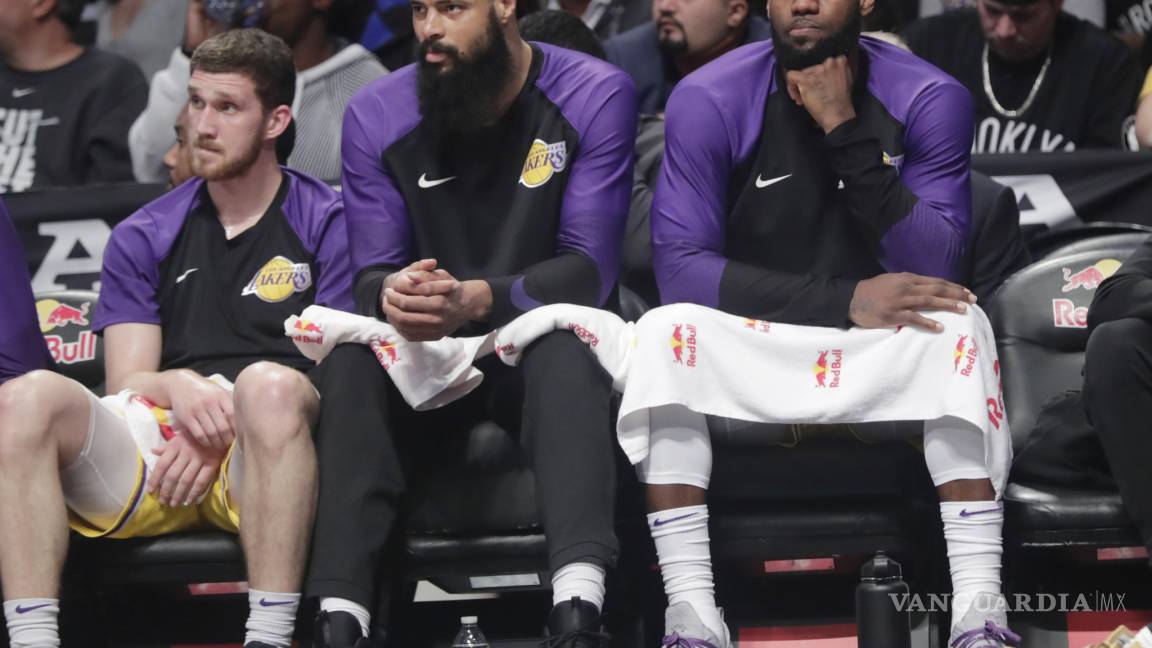 Los Nets paran en seco a LeBron James y sus Lakers