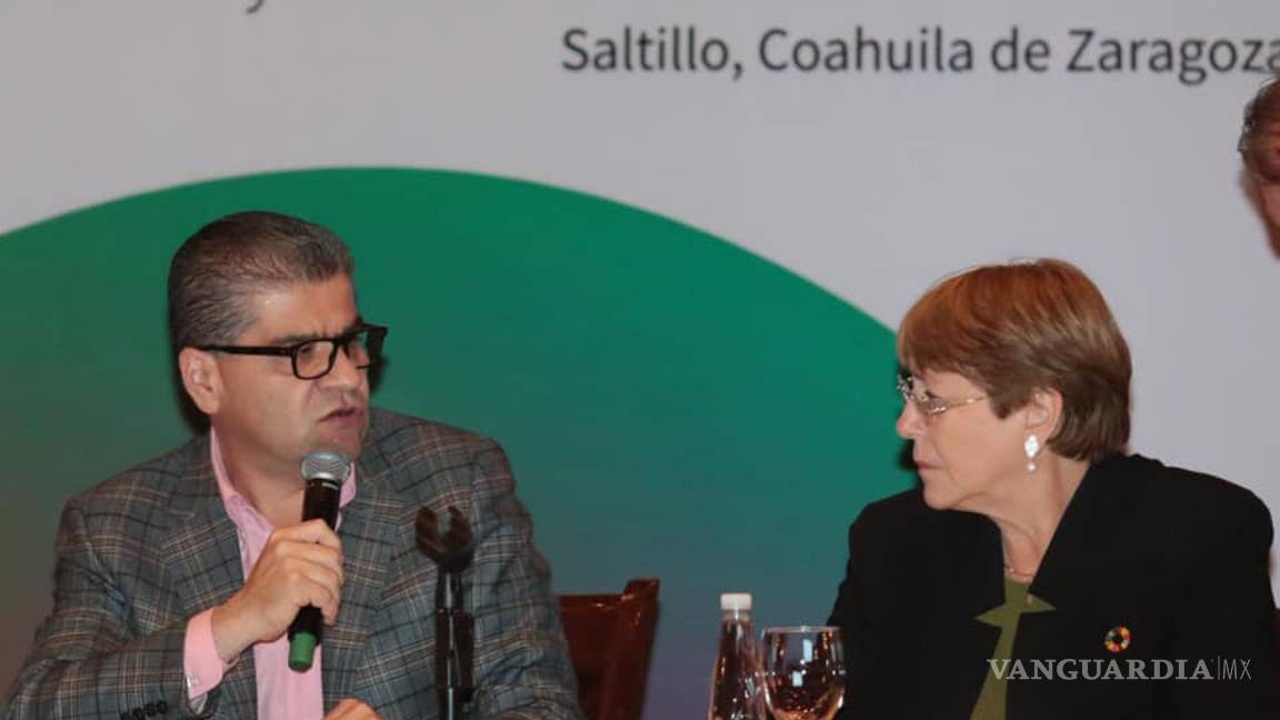 $!En Saltillo claman colectivos ayuda ante ONU por desaparecidos, durante encuentro con Michelle Bachelet