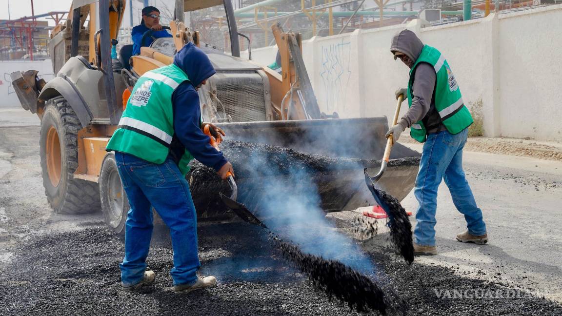 Repara Ramos Arizpe más de mil 900 baches en lo que va del año