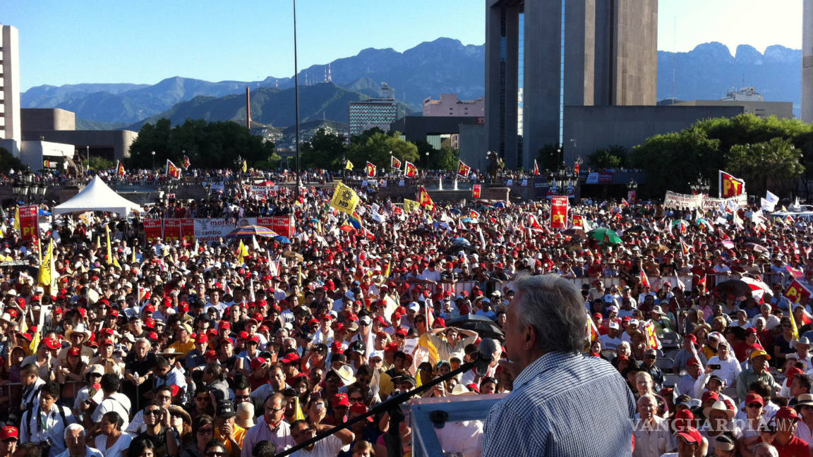 Van 6 semanas de abucheos a gobernadores en mítines de AMLO... incluyendo Coahuila