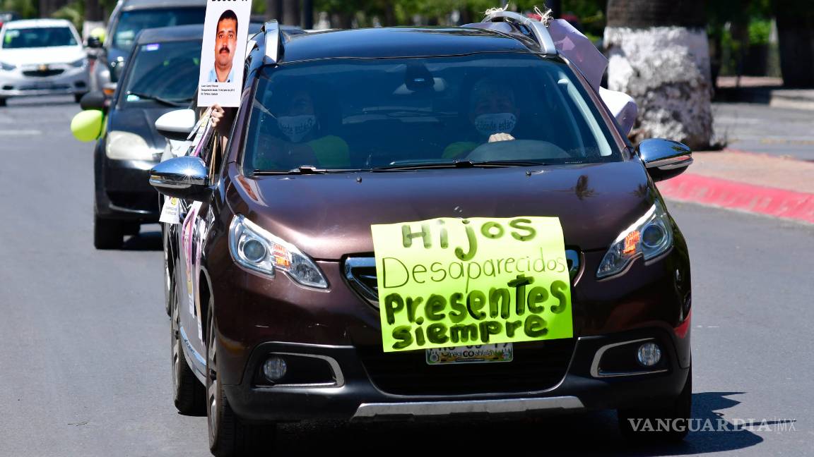 $!Manifestación en Saltillo de madres de desaparecidos; denuncian irregularidades en investigaciones