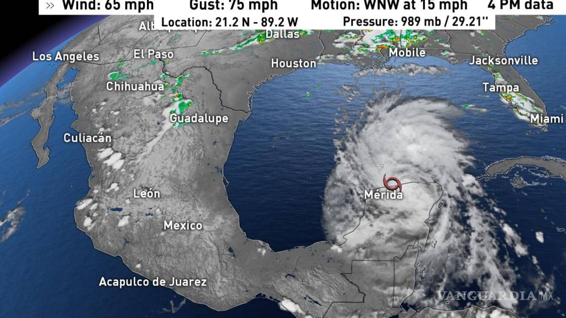 Beryl volvería a ser huracán y llegar hasta Texas; se preparan para impacto