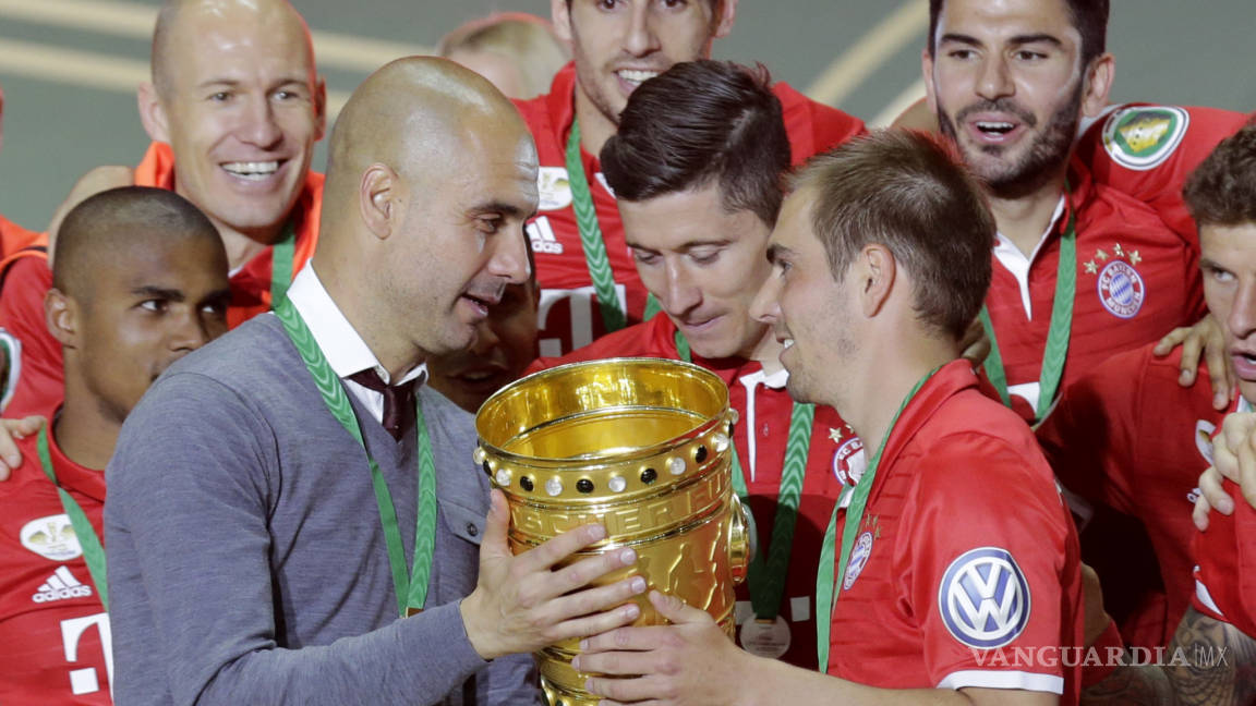 Guardiola se despide del Bayern con el título de Copa
