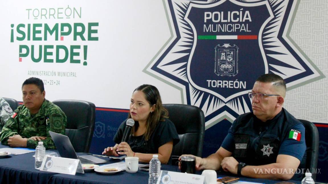 Reporta Torreón disminución en robo de vehículos y asalto a personas