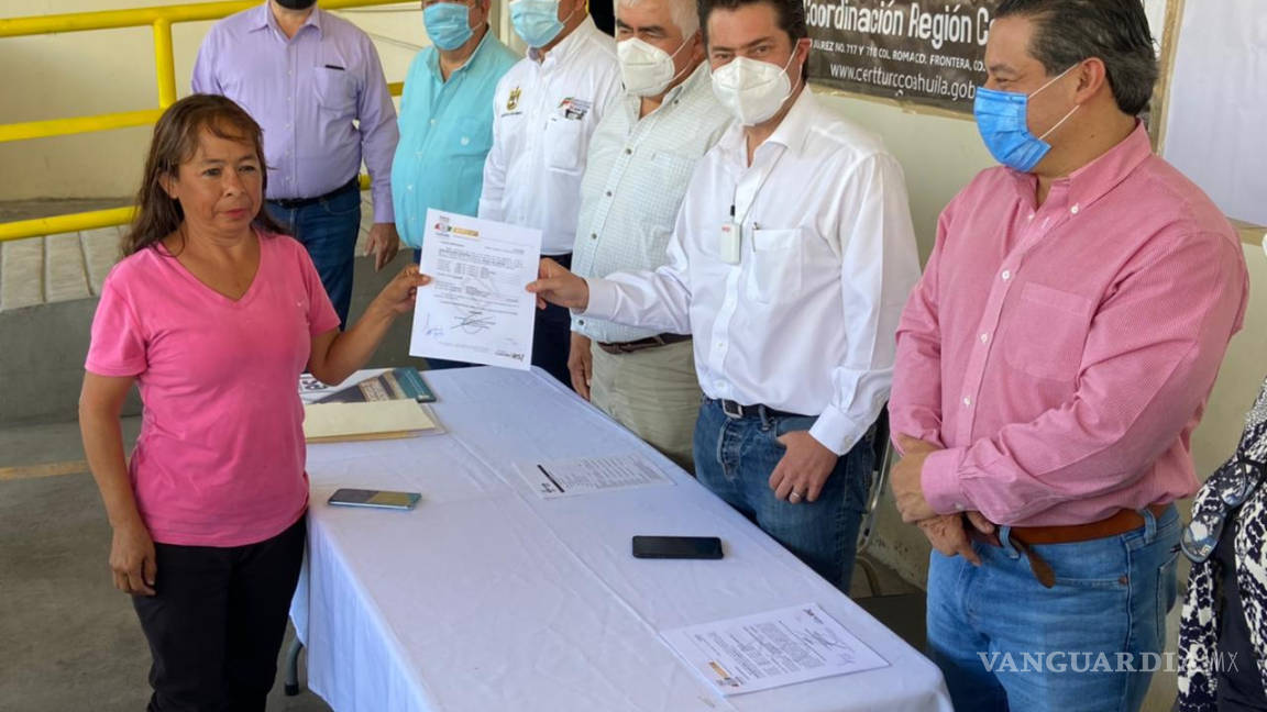 CERTURC realizará 3 mil escrituras a bajo costo en Coahuila