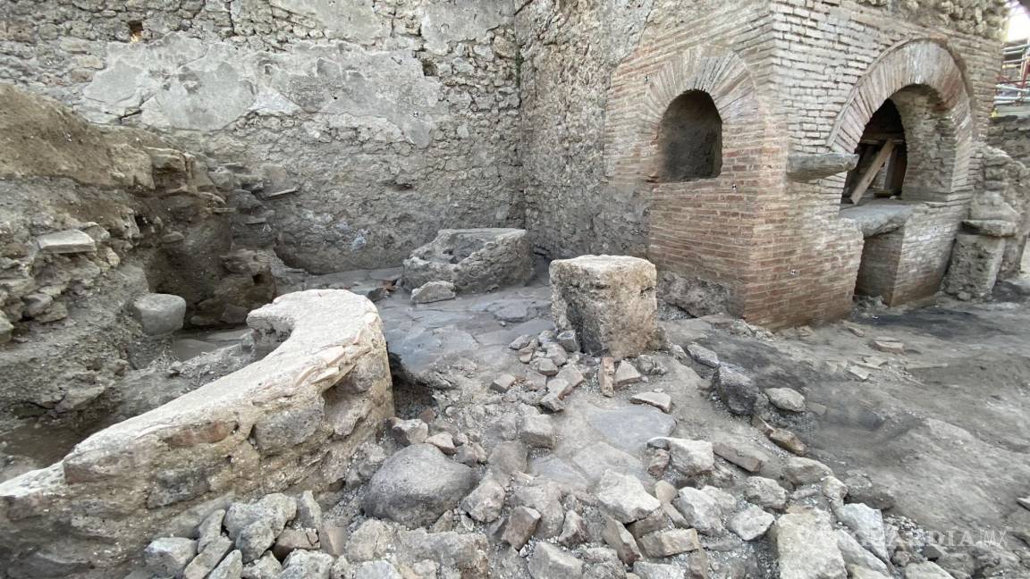 Descubren una ‘panadería de esclavos’ en las ruinas de Pompeya