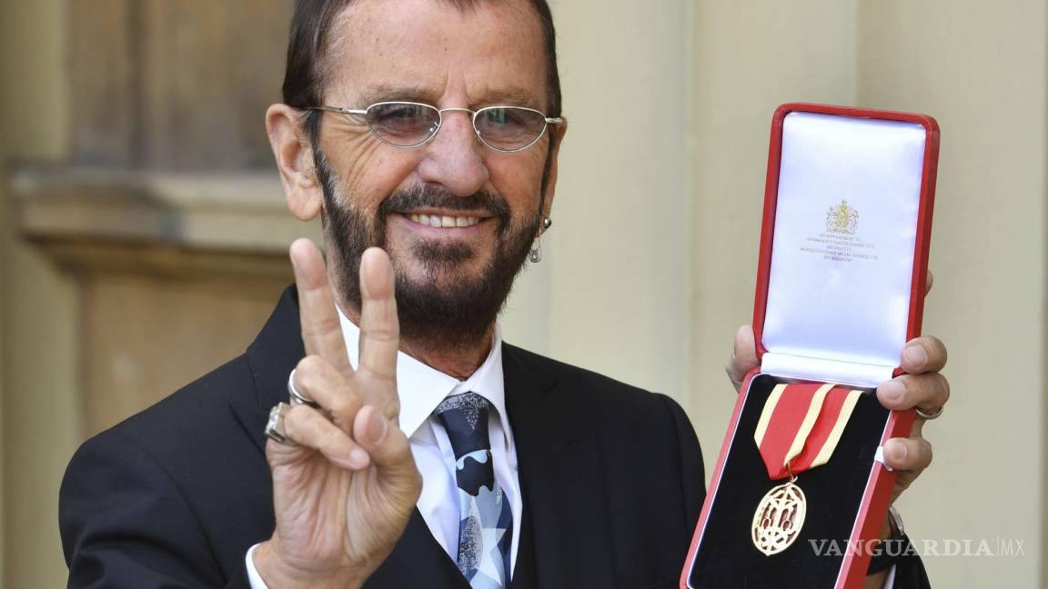 Ringo Starr ya es sir, es nombrado Caballero del Imperio Británico