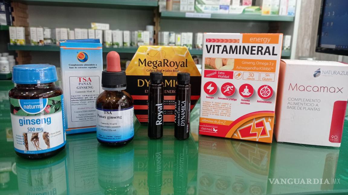 $!Productos elaborados con ginseng en un herbolario.