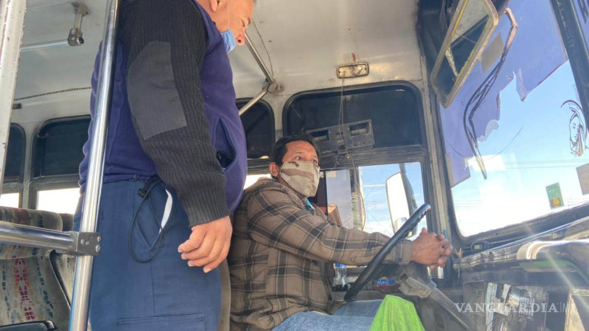 Aplican multas a transportistas por no usar cubrebocas en Monclova