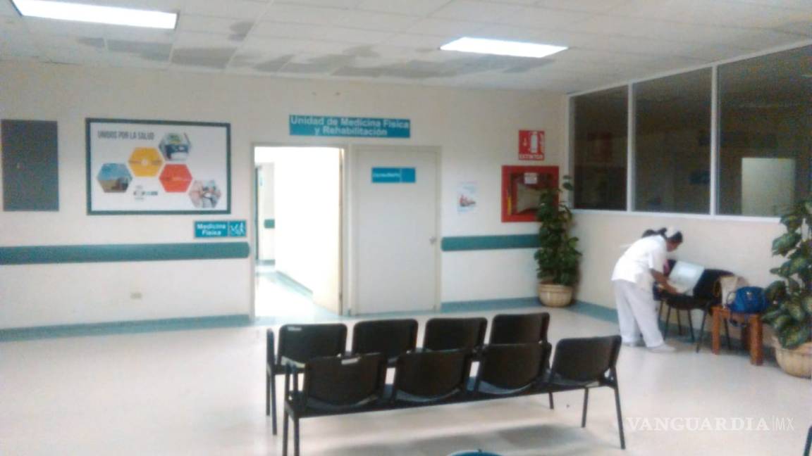 $!Lluvias revelan gran cantidad de goteras en el Centro Estatal del Adulto Mayor en Saltillo