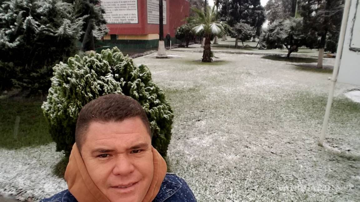 $!Cubre aguanieve en Piedras Negras; piden extremar precauciones