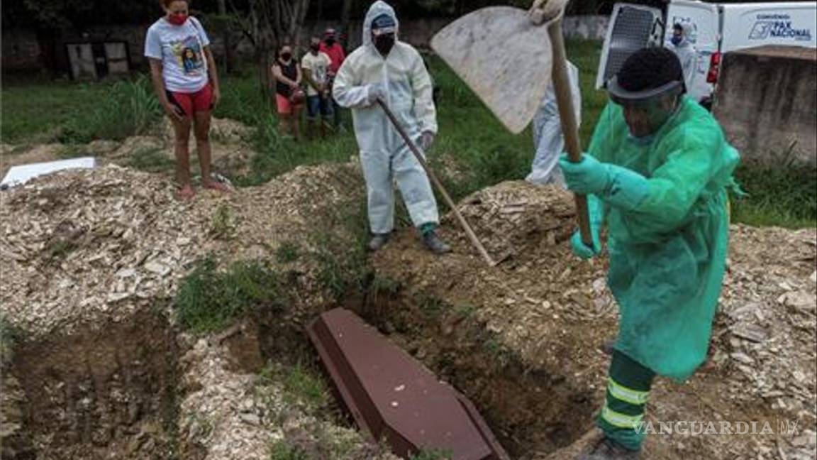 Brasil registra más de 2 mil 600 muertes por COVID por tercer día seguido
