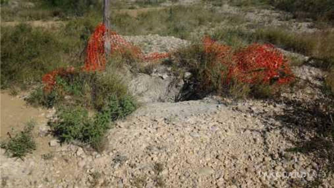 $!En los lugares donde se ubican las excavaciones, no existen medidas de seguridad y señalización para evitar accidentes