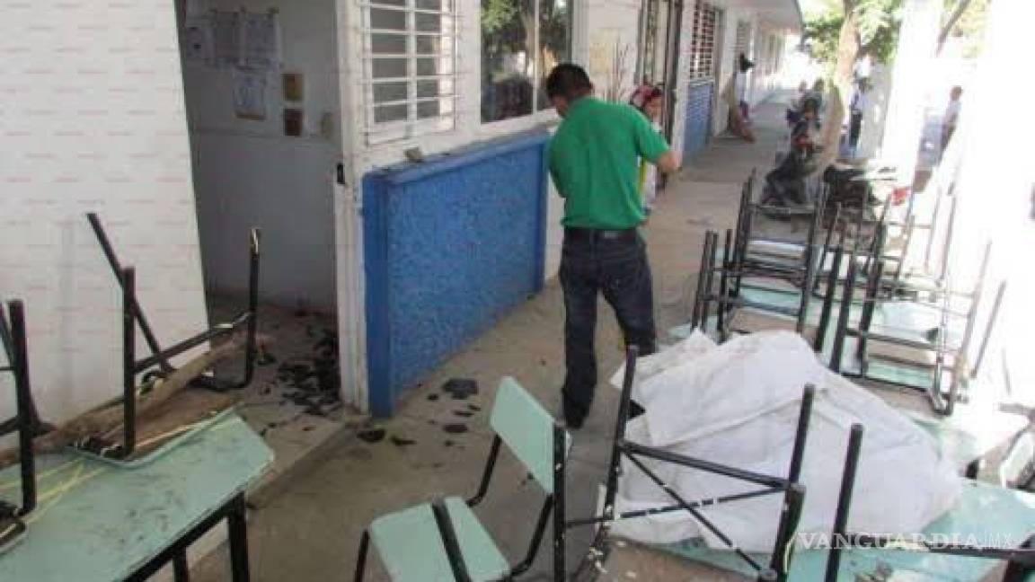 Sólo 10 mil escuelas han sido vandalizadas, asegura la SEP