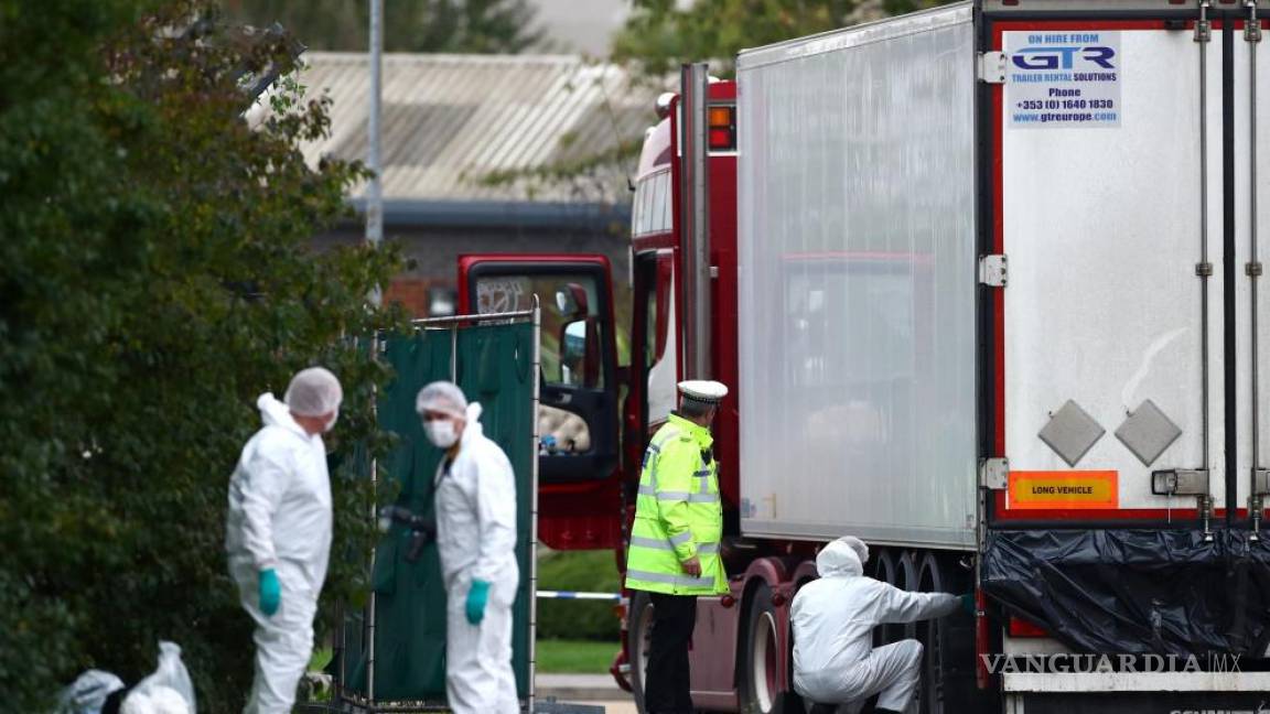 Detienen a 26 en Francia y Bélgica tras hallazgo en Reino Unido de 39 migrantes muertos en camión