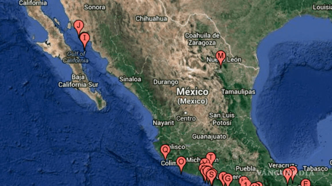 En menos de 24 horas se registran sismos simultáneos en todo México
