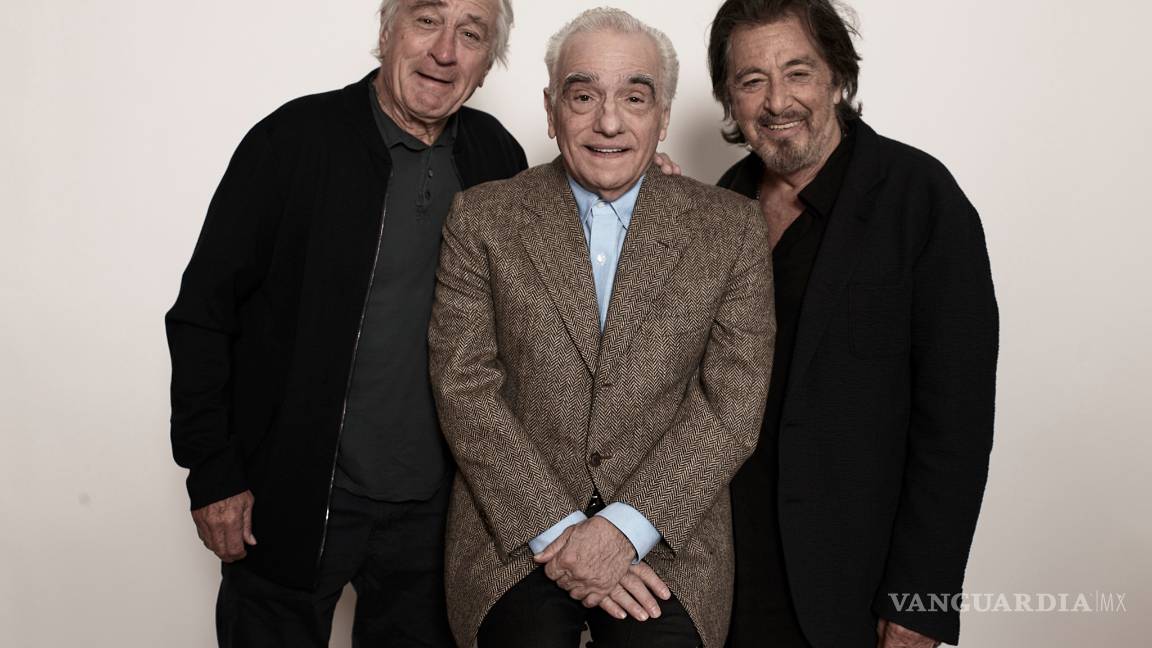 $!Pacino, De Niro y Scorsese, “The Irishman” es su primera película como un trío