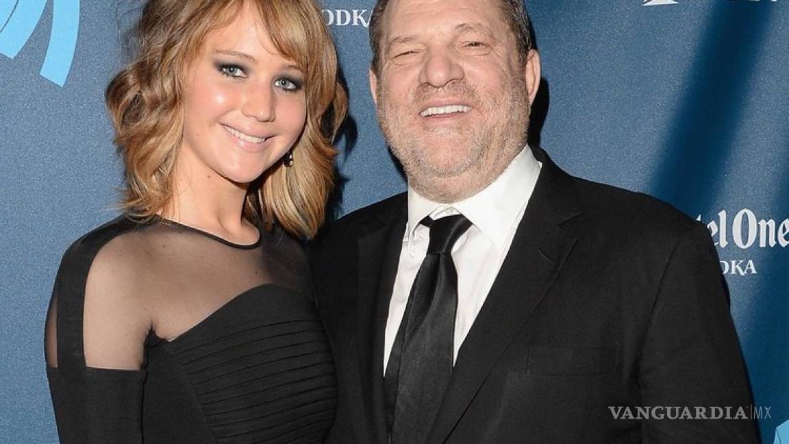 Jennifer Lawrence niega haberse acostado con Harvey Weinstein