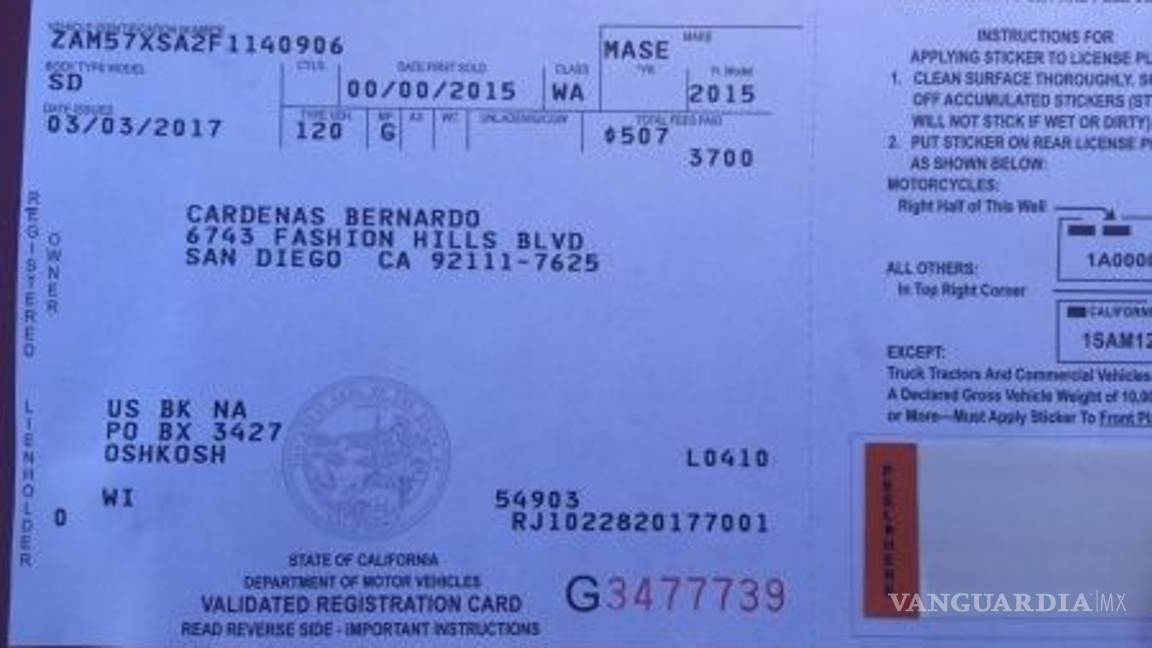 $!Agarran a Malova subiéndose a un Maserati