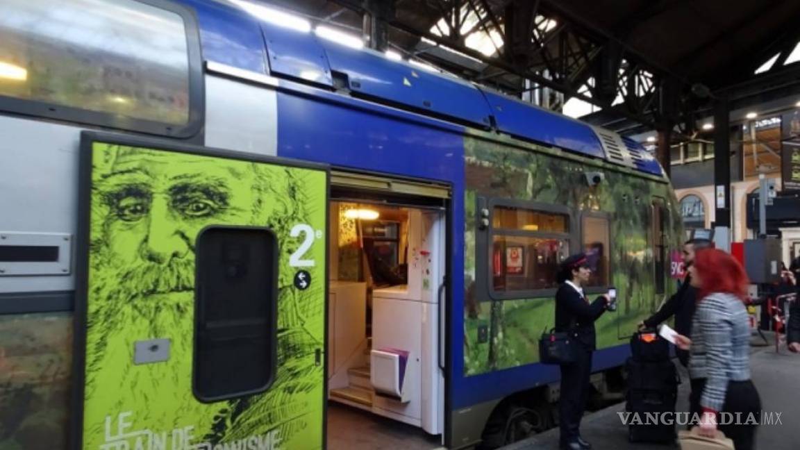 Recorrido en tren invita a conocer las obras maestras del impresionismo