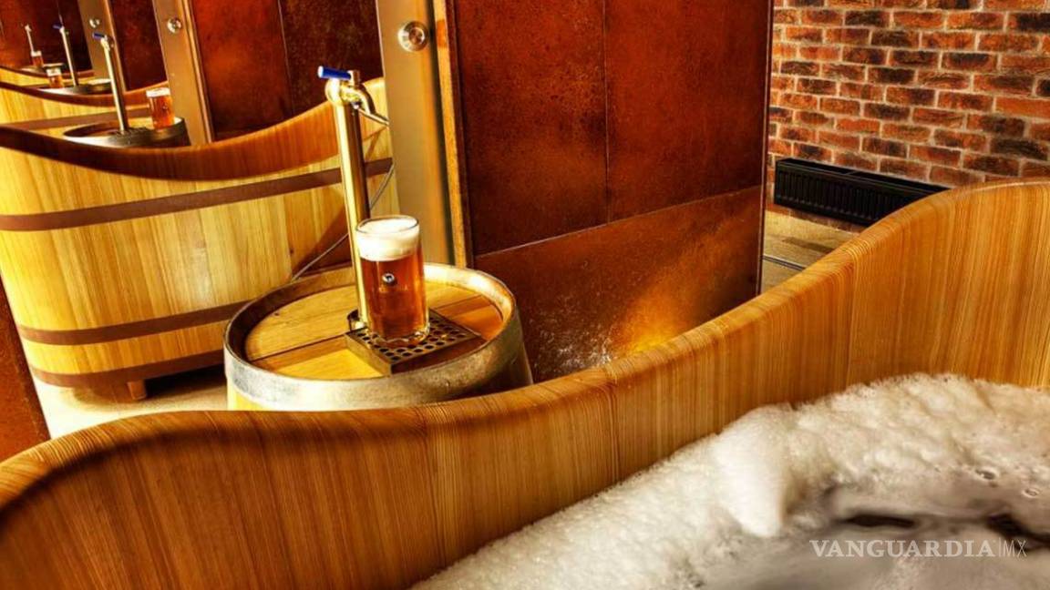 Un hotel para bañarse en cerveza en Guanajuato
