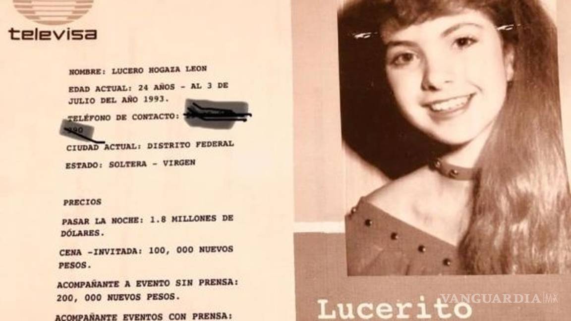 $!Prosticatálogo de Televisa, no existe: Lucero dice que no apareció en el catálogo de actrices