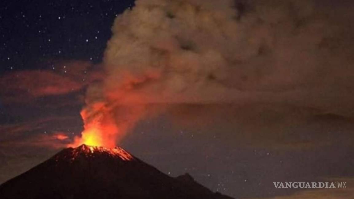 Violenta erupción del Popocatépetl (fotogalería)