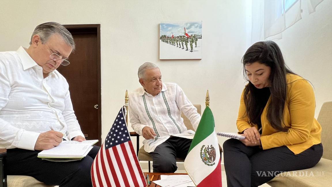 Charla AMLO-Biden, centrada en migración; acuerdan visita de Ebrard a EUA este lunes