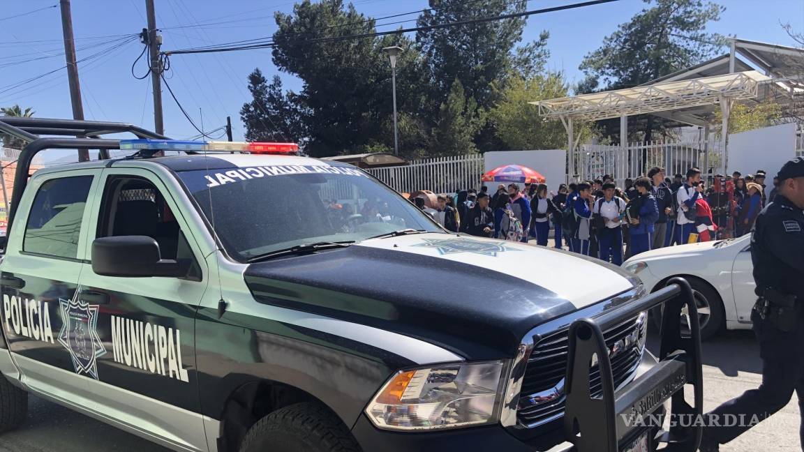 Despliegan operativo policiaco tras riña entre estudiantes y pandilleros en sector oriente de Saltillo