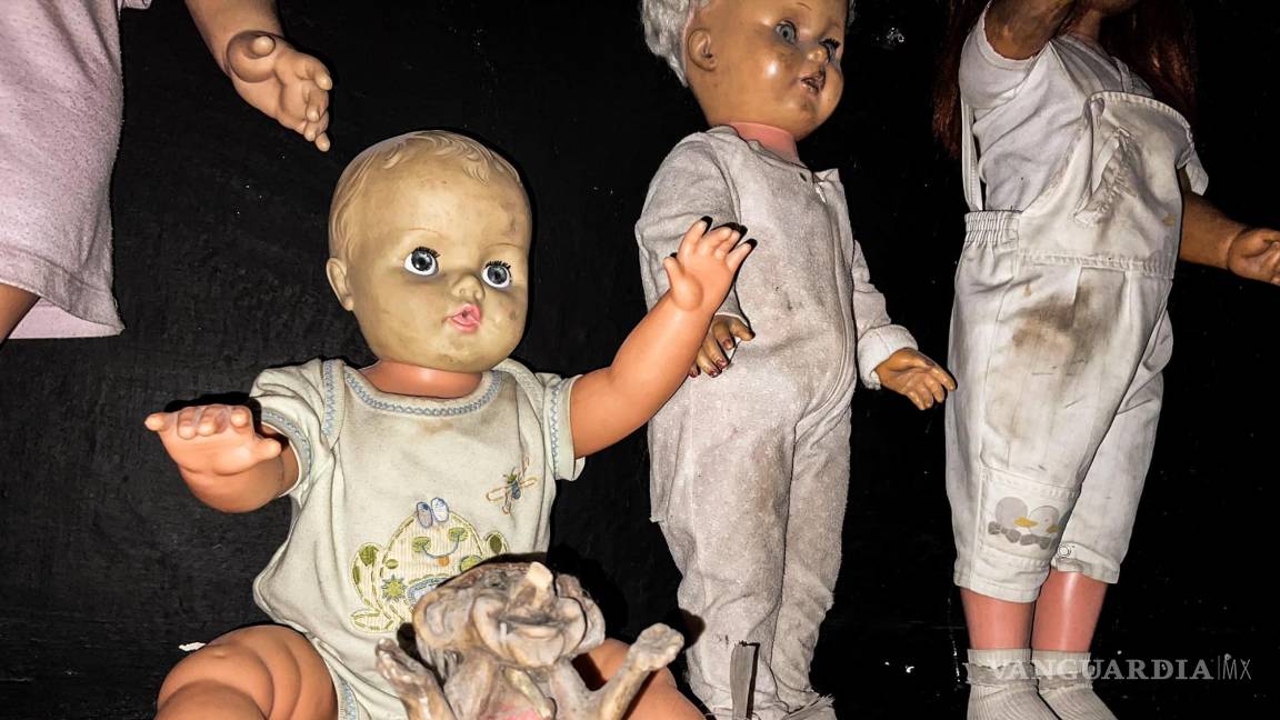 $!El Museo del Horror Saltillo publicó las fotografías que tomaron del duende.