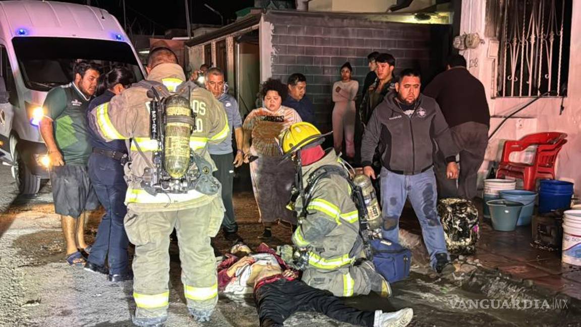 $!El joven fue salvado por los vecinos.