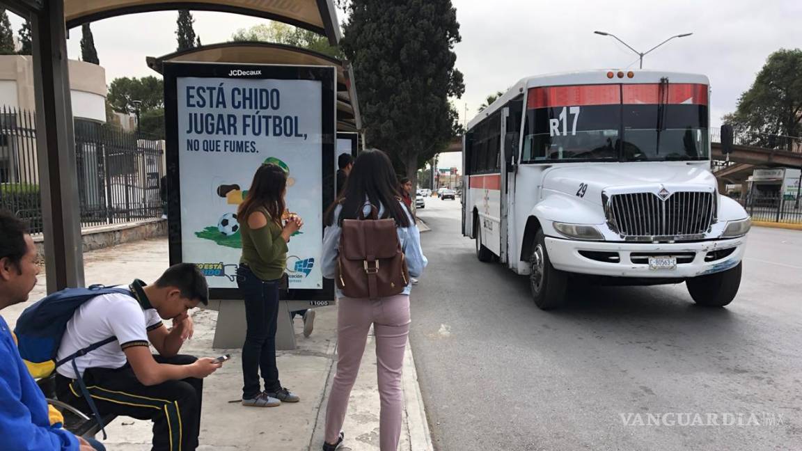 Cancelan concesiones del transporte urbano en Saltillo