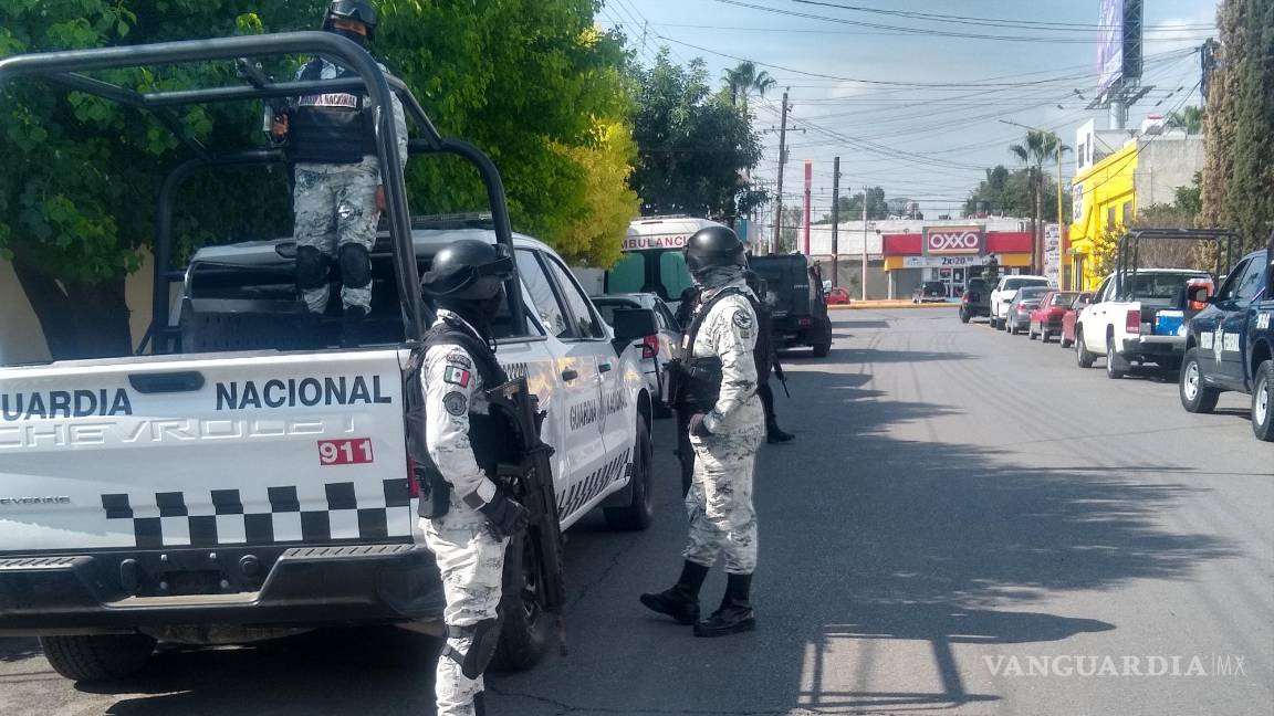 Custodiado por fuerte operativo policiaco y militar, trasladan a reo federal al dentista en Saltillo