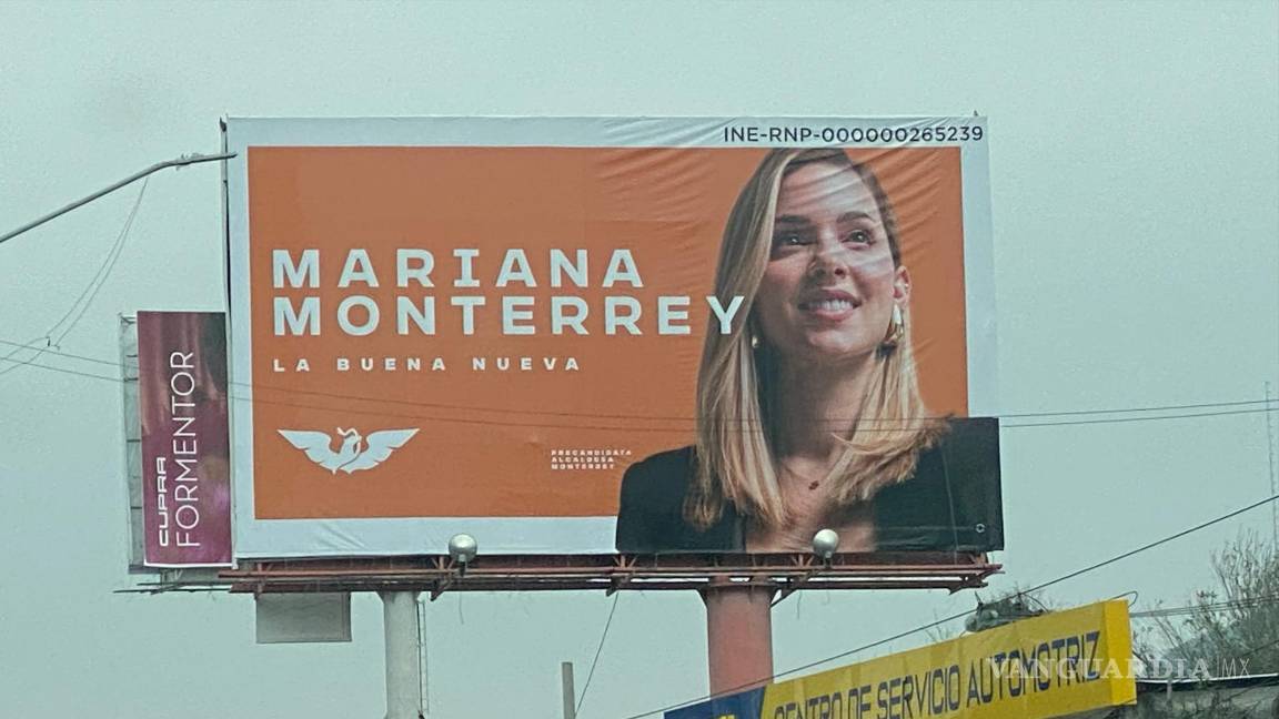 $!Mariana Rodríguez, candidata de Movimiento Ciudadano a la alcaldía de Monterrey.