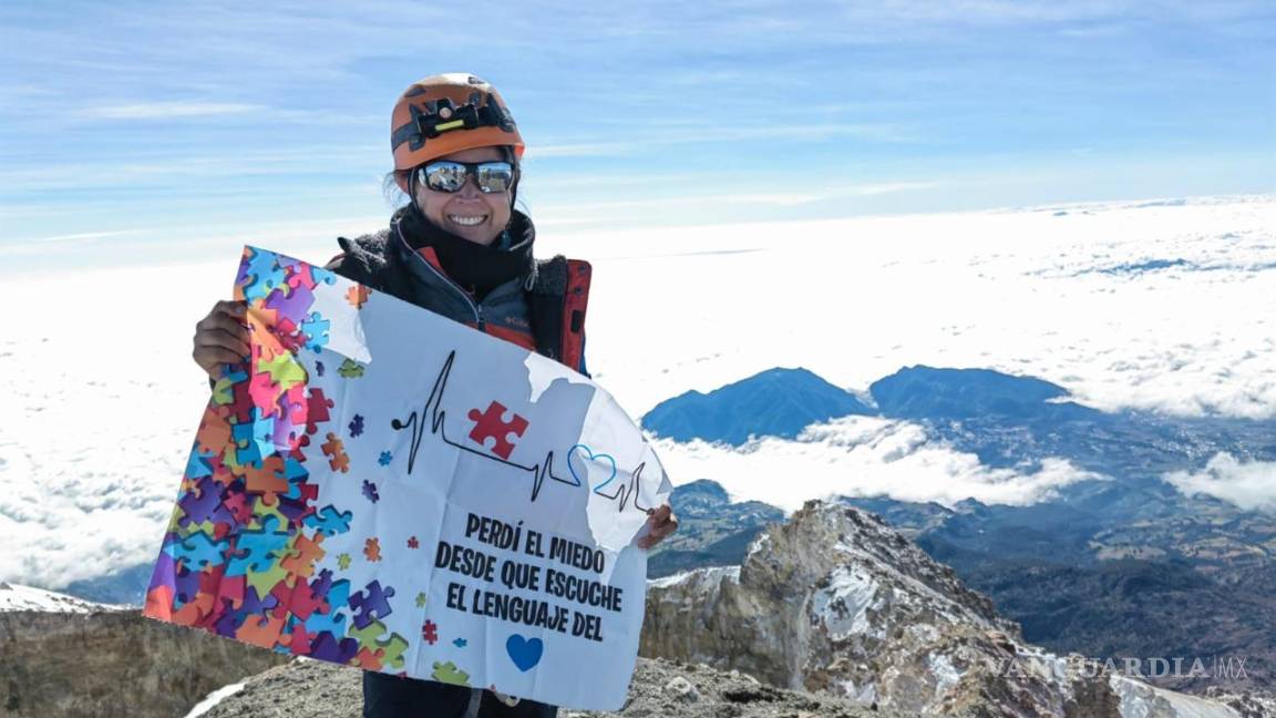 Rocío Rodríguez dice estar preparada, subirá montañas con causa