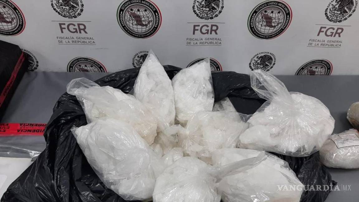 Cateo en vivienda en Nuevo León deja el decomiso de 23 kilos de narcóticos