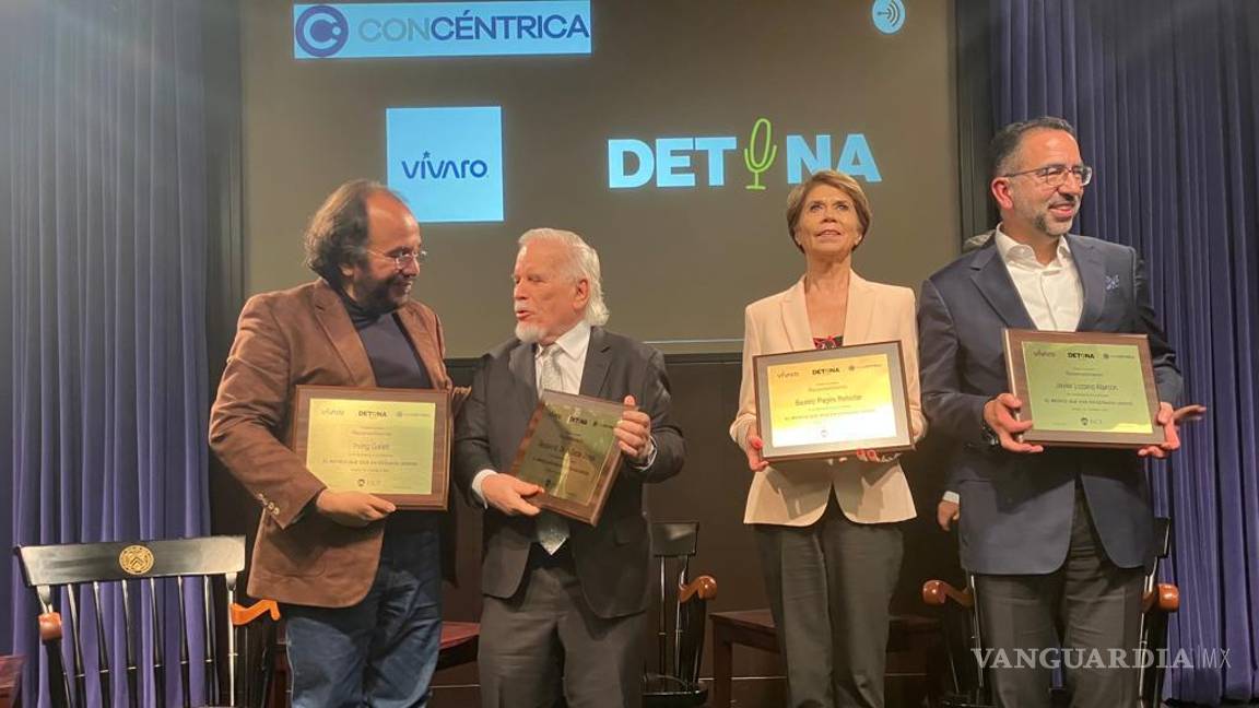 $!Irving Gatell, Gustavo M. de la Garza Ortega, Beatriz Pagés y Javier Lozano.