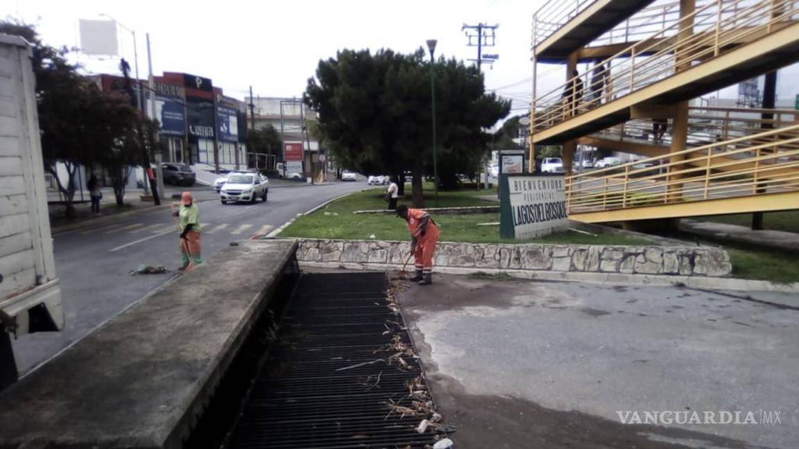 Monterrey: recolectan mil 811 toneladas de basura del drenaje pluvial ante pronóstico de lluvia