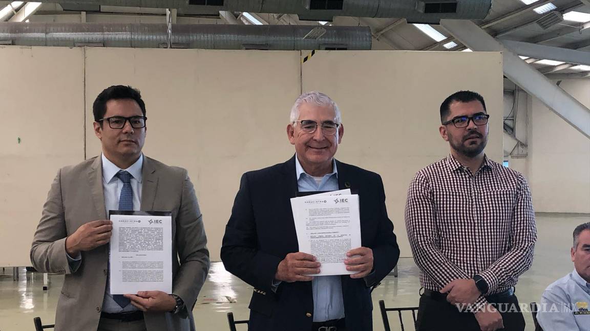 Impulsarán a ciudadanos Canacintra y el IEC